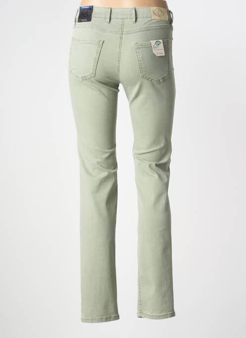 Blugi cu croială slim verde TONI femeie