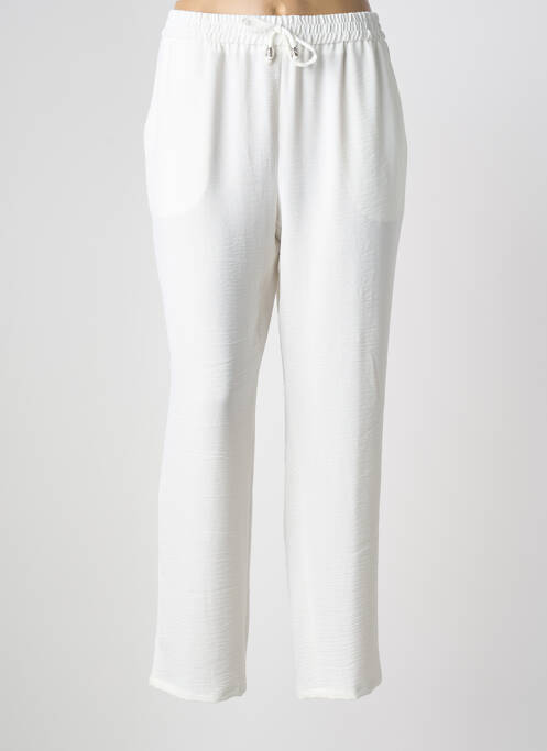 Pantalon drept alb TINTA STYLE femeie