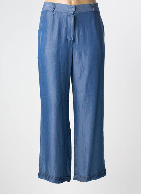 Pantalon larg albastru TINTA STYLE femeie