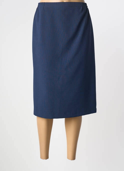 Fustă midi albastru GUY DUBOUIS femeie