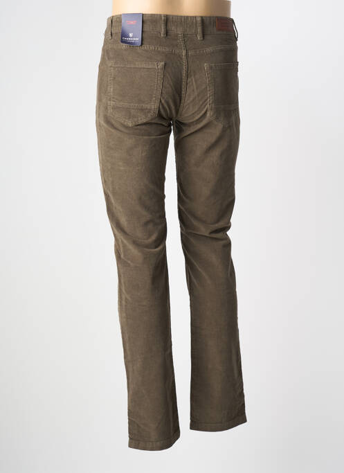 Pantalon slim verde CAMBRIDGE bărbat