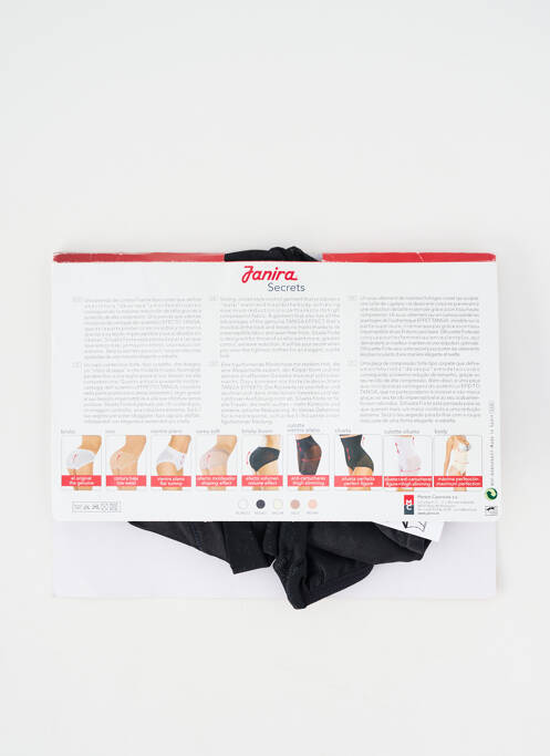 Chilot modelator negru JANIRA femeie