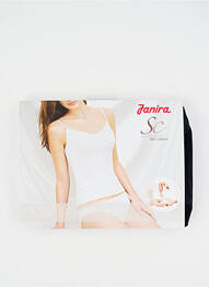 Jupon/fond de rochie talie elastică negru JANIRA femeie