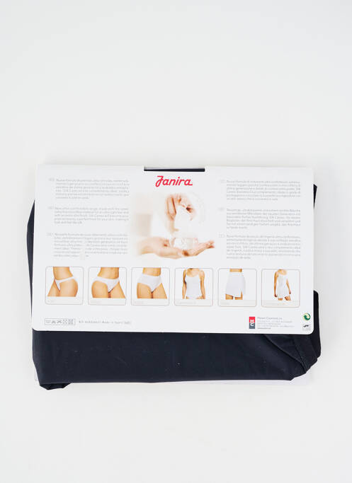 Jupon/Fond de rochie negru JANIRA femeie