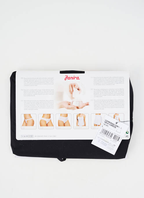 Jupon/Fond de rochie negru JANIRA femeie