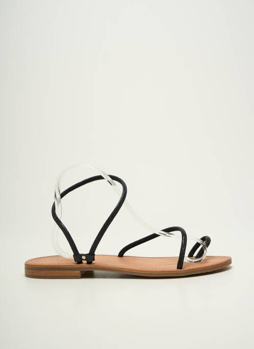 Șlapi negru LES TROPEZIENNES PAR M.BELARBI femeie