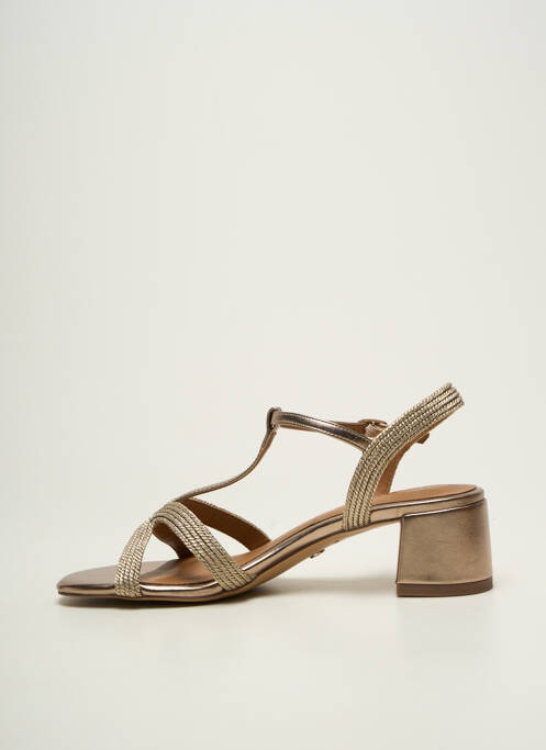 Sandale/Pantofi decupați auriu TAMARIS femeie