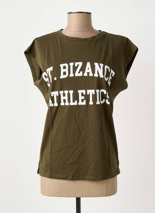 Tricou verde BIZANCE femeie