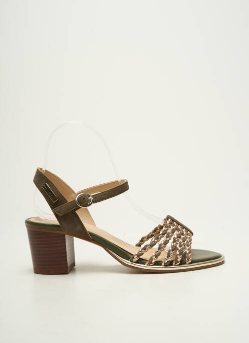 Sandale/Pantofi decupați verde LES TROPEZIENNES PAR M.BELARBI femeie