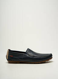 Mocasini branț detașabil vârf rotund albastru FLUCHOS homme