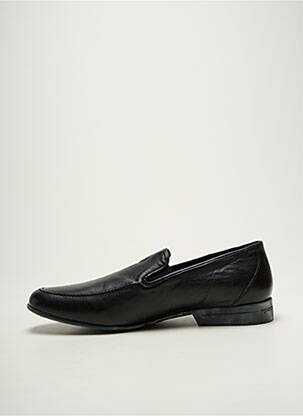 Mocasini țesătură satinată toc mic negru PIERRE CARDIN bărbat