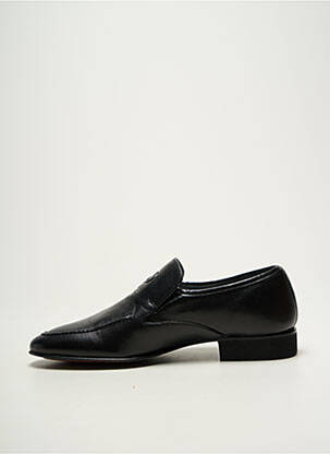 Mocasini arcadă plantară toc mic negru PIERRE CARDIN bărbat