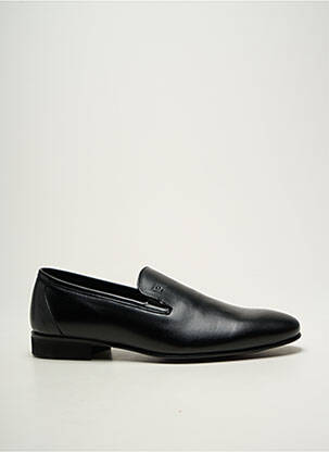 Mocasini țesătură satinată toc mic negru PIERRE CARDIN bărbat