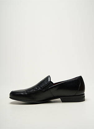 Mocasini țesătură satinată toc mic negru PIERRE CARDIN bărbat