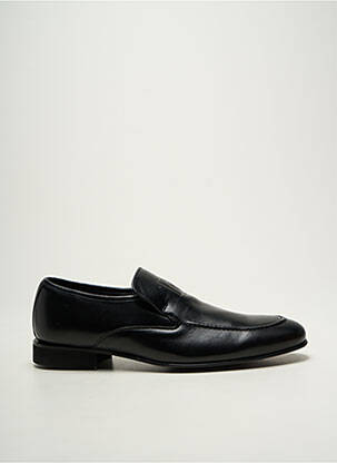 Mocasini țesătură satinată toc mic negru PIERRE CARDIN bărbat
