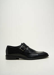 Derby-uri țesătură satinată toc mic negru PIERRE CARDIN homme