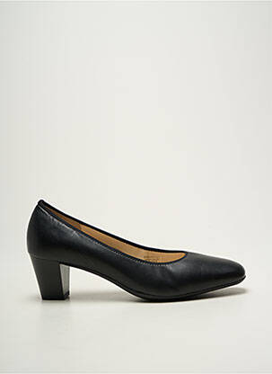 Pantofi cu toc toc pătrat toc de 4 la 6 cm negru ARA femeie