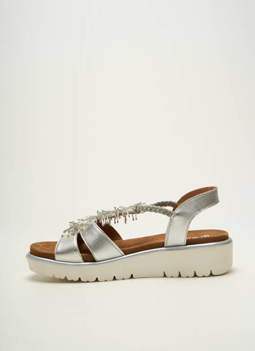 Sandale/Pantofi decupați argintiu ARA femeie