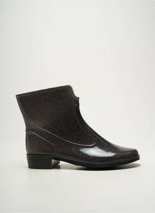 Botine/Ghete argintiu EMMA femeie