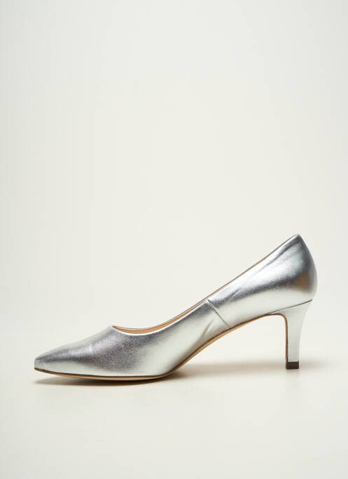 Pantofi cu toc argintiu PETER KAISER femeie