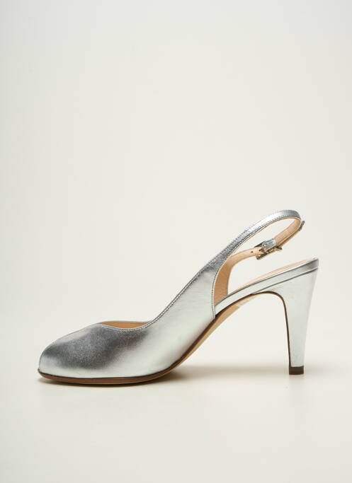 Pantofi cu toc argintiu PETER KAISER femeie