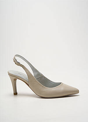 Pantofi cu toc bej XAVIER DANAUD femeie