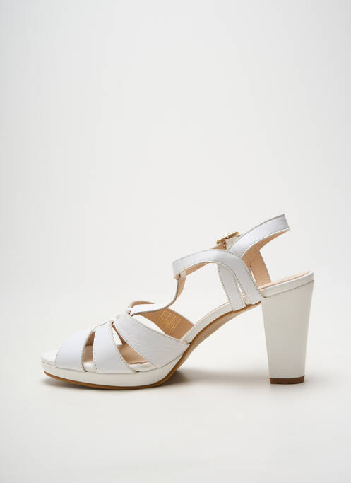 Sandale/Pantofi decupați alb O'.. femeie