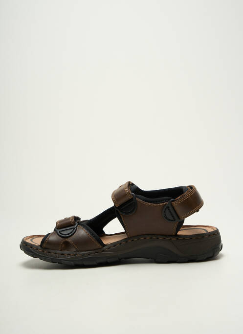 Sandale/Pantofi decupați maro RIEKER bărbat