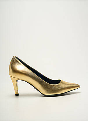 Pantofi cu toc auriu XAVIER DANAUD femeie