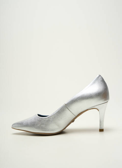 Pantofi cu toc argintiu XAVIER DANAUD femeie