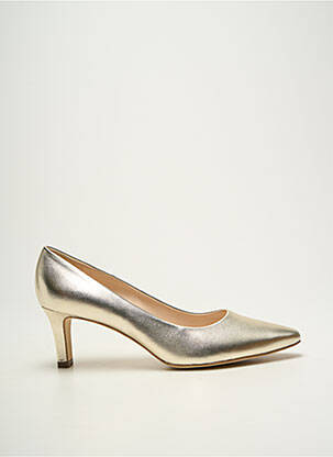 Pantofi cu toc auriu PETER KAISER femeie