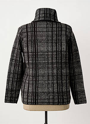 Vestă cu mâneci lungi croială cambrată negru BARBARA LEBEK femeie