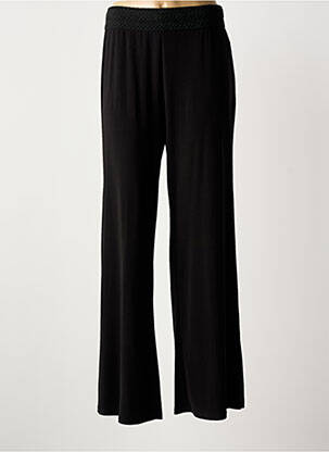 Pantalon evazat elasticitate mărime normală negru MICHAELA LOUISA femeie