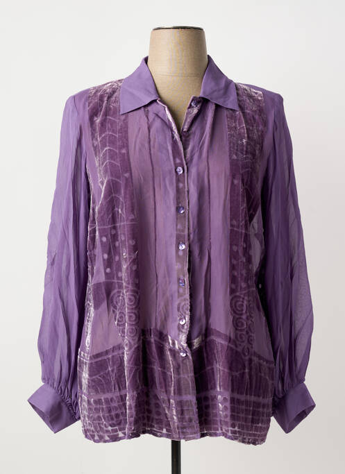 Cămașă violet ALAIN WEIZ femeie