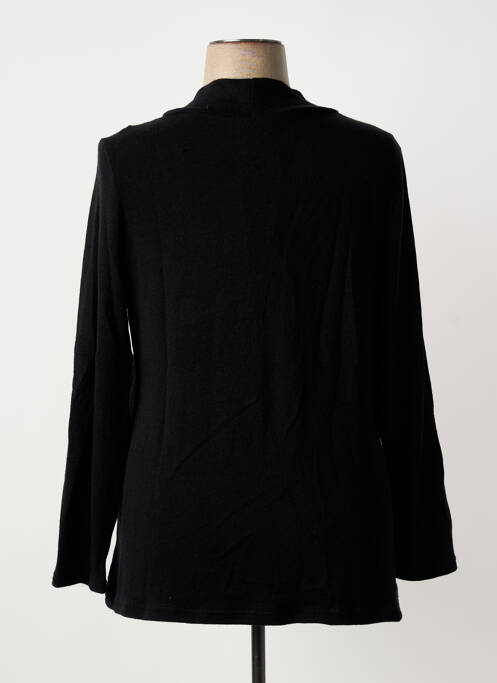 Top elasticitate mâneci lungi negru GUY DUBOUIS femme