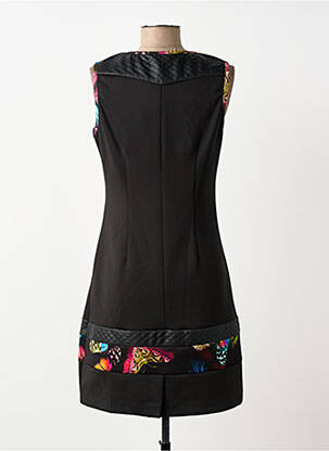 Rochie scurtă fără mâneci fără mâneci negru GUY DUBOUIS femeie