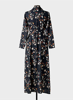 Rochie lungă mâneci lungi mâneci lungi negru GALMALLA femeie