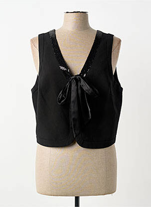 Vestă fără mâneci negru ALAIN WEIZ femeie