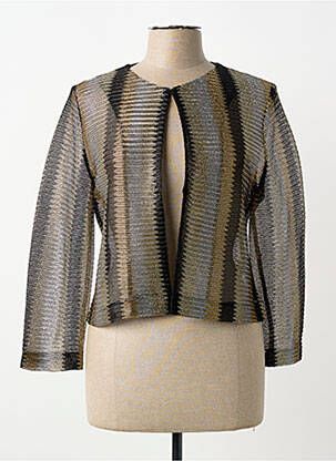 Jachete elegante guler rotund negru MICHAELA LOUISA femeie