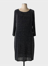 Rochie midi croială fluidă mâneci lungi negru MICHAELA LOUISA femme