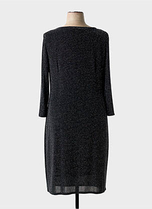 Rochie midi croială fluidă mâneci lungi negru MICHAELA LOUISA femeie