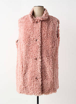 Vestă fără mâneci roz BARBARA LEBEK femeie