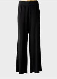 Pantalon larg croială fluidă mărime normală negru MICHAELA LOUISA femme