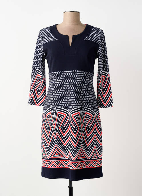 Rochie midi albastru GEVANA femeie