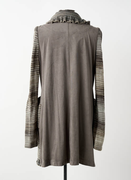 Vestă cu mâneci lungi gri QUATTRO femeie