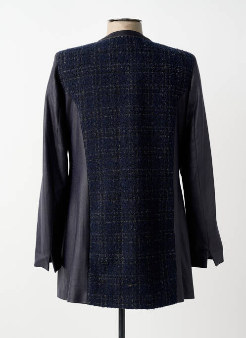 Palton lung albastru MERI & ESCA femeie