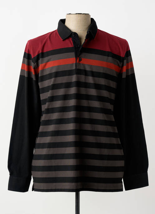 Polo negru BERAC bărbat