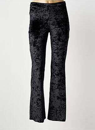 Pantalon drept elasticitate mărime normală negru BIZANCE femeie
