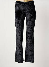 Pantalon drept elasticitate mărime normală negru BIZANCE femeie