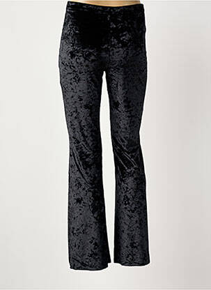 Pantalon drept elasticitate mărime normală negru BIZANCE femeie